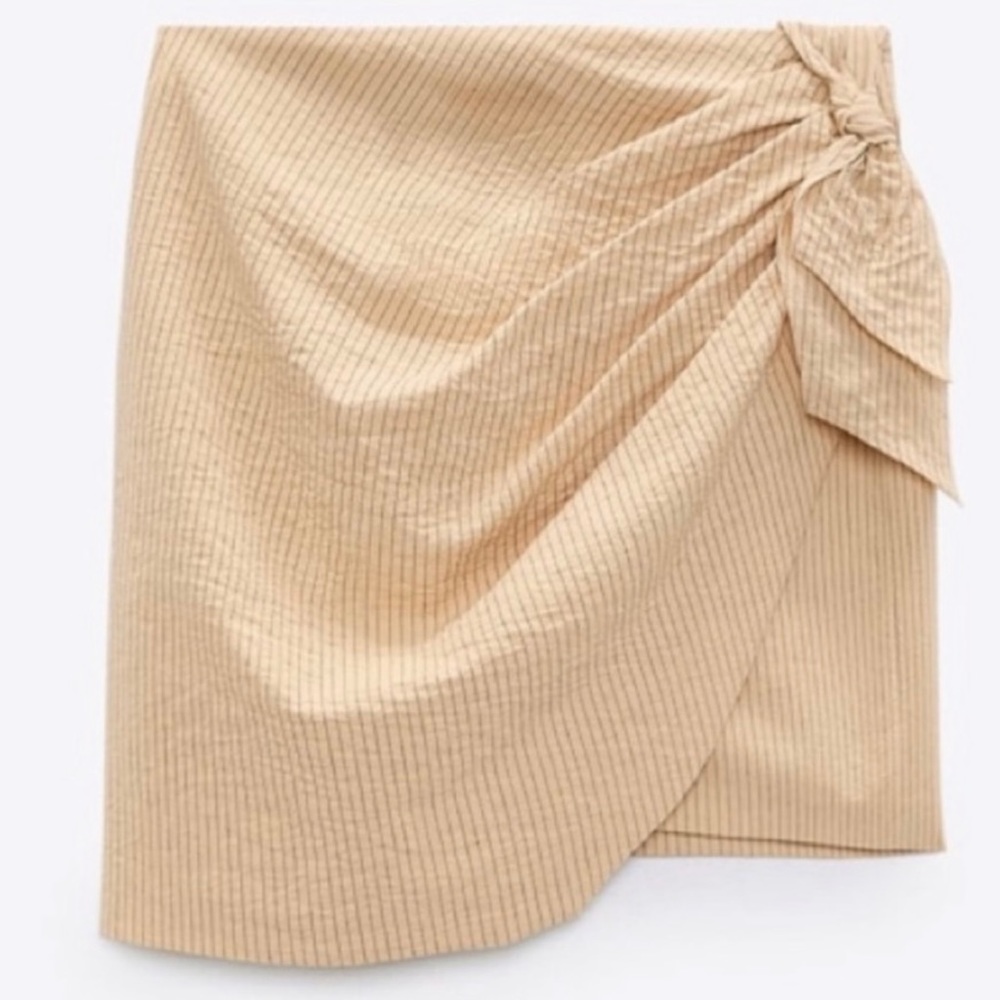 Zara Taupe Skirt